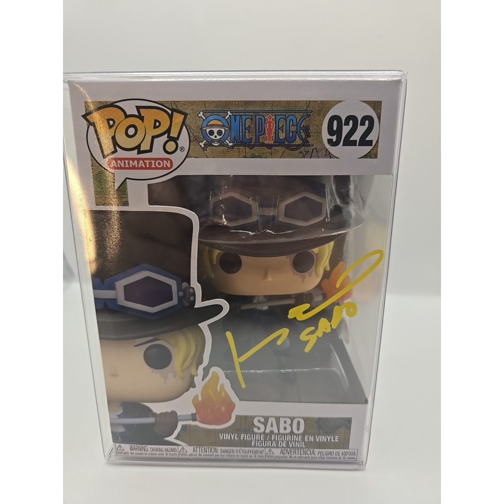 Funko Pop! Vinyl: One Piece - Sabo #922 Signed Johnny Yong Bosch